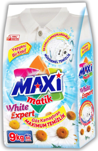 Maxi Beyazlar İçin 60 Yıkama Toz Deterjan 9 kg