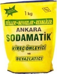 Ankara Sodamatik Beyazlar-Renkliler İçin Yıkama Toz Deterjan 12x1 kg
