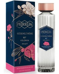Pereja Gizemli Misk Cam Şişe Kolonya 250 ml