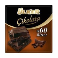 Ülker Bitter Çikolata 60 gr 15'li