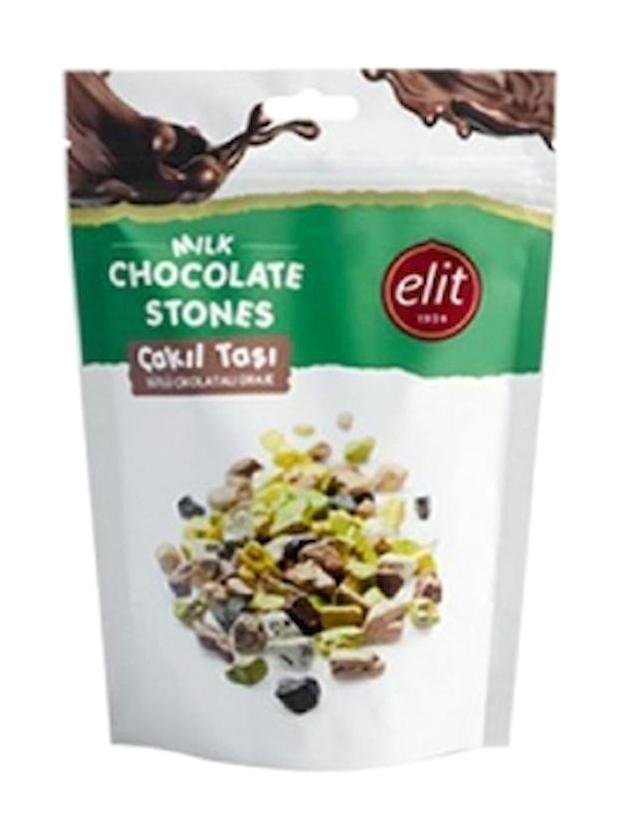 Elit Çakıl Taşı Sütlü Çikolata 150 gr 2'li