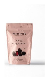 Patiswiss Bite Size Çilekli Sütlü Çikolata 80 gr