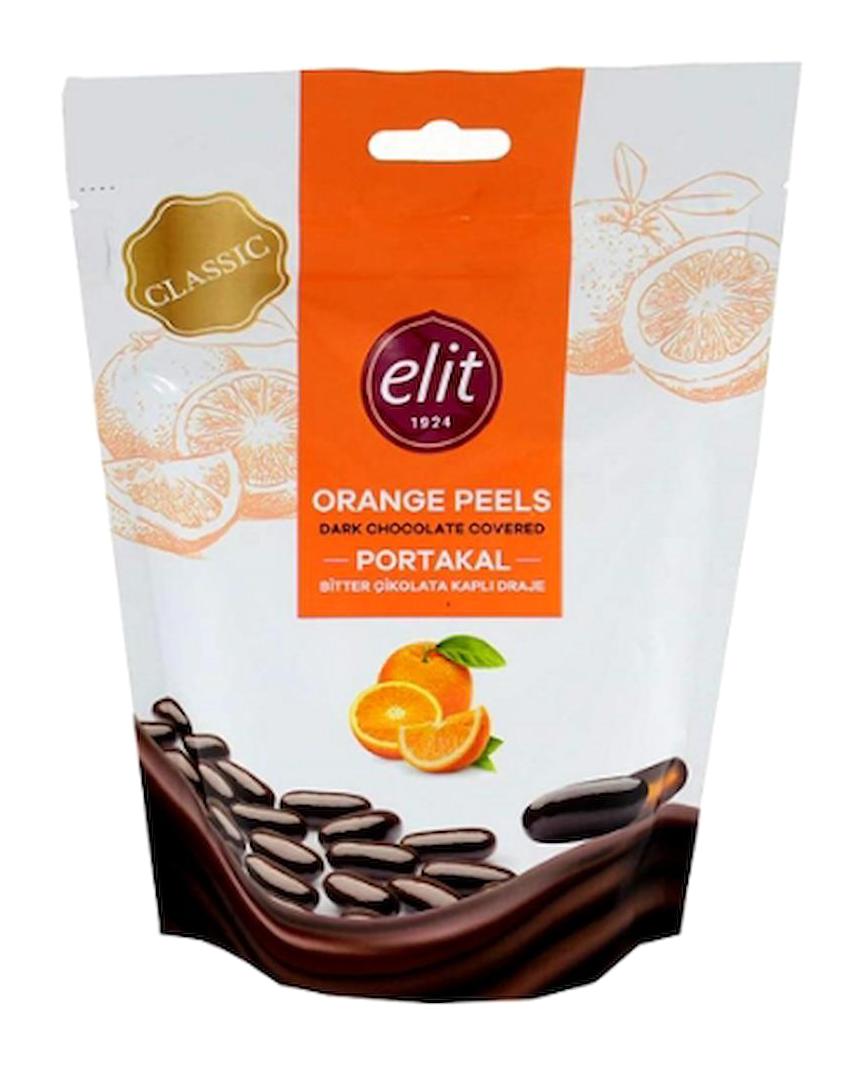 Elit Classic Portakallı Bitter Çikolata 125 gr 24'lü