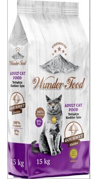 Royalist Wunder Food Ciğerli Düşük Tahıllı Yetişkin Kuru Kedi Maması 15 kg