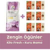 Kito Kuzu Etli Düşük Tahıllı Yavru Kuru Kedi Maması 2 kg
