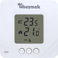 Baymak Logi 30 Derece 0.1 Derece Hassasiyet Kablosuz Dijital Termostat