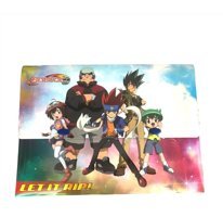 Abka Beyblade Desenli Plastik Resim Çantası 35x50 cm