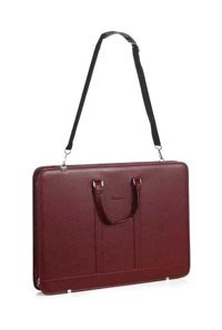 Bback Fermuarlı Bordo Plastik Resim Çantası 40x55 cm