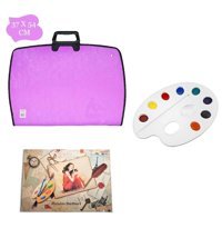 Abka Pro Art Mor Plastik Resim Çantası 37x54 cm