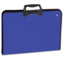 Abka Pro Art Fermuarlı Mor Plastik Resim Çantası 37x54 cm