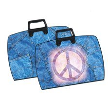 Trend Kitabevi Gençlik Fermuarlı Mavi Plastik Resim Çantası 38x55 cm