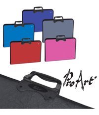 Abka 007 Fermuarlı Kırmızı Plastik Resim Çantası 37x54 cm
