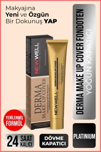 New Well Derma Platinium Güneş Koruyuculu Krem Tüp Fondöten 30 ml