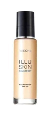 Oriflame The One Illuskin Aquaboost Vanilla Neutral Su Bazlı Güneş Koruyuculu Vegan Krem Şişe Fondöten 30 ml