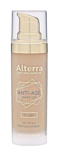 Alterra Antiage No.01 Light Vegan Likit Şişe Fondöten 30 ml