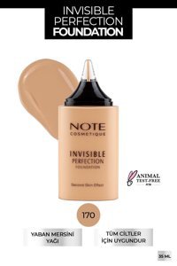 Note Invisible Perfection 170 Warm Bisque Krem Şişe Fondöten