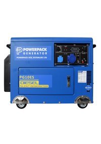 Powerpack PG10000 10 kVa Marşlı Dizel Jeneratör