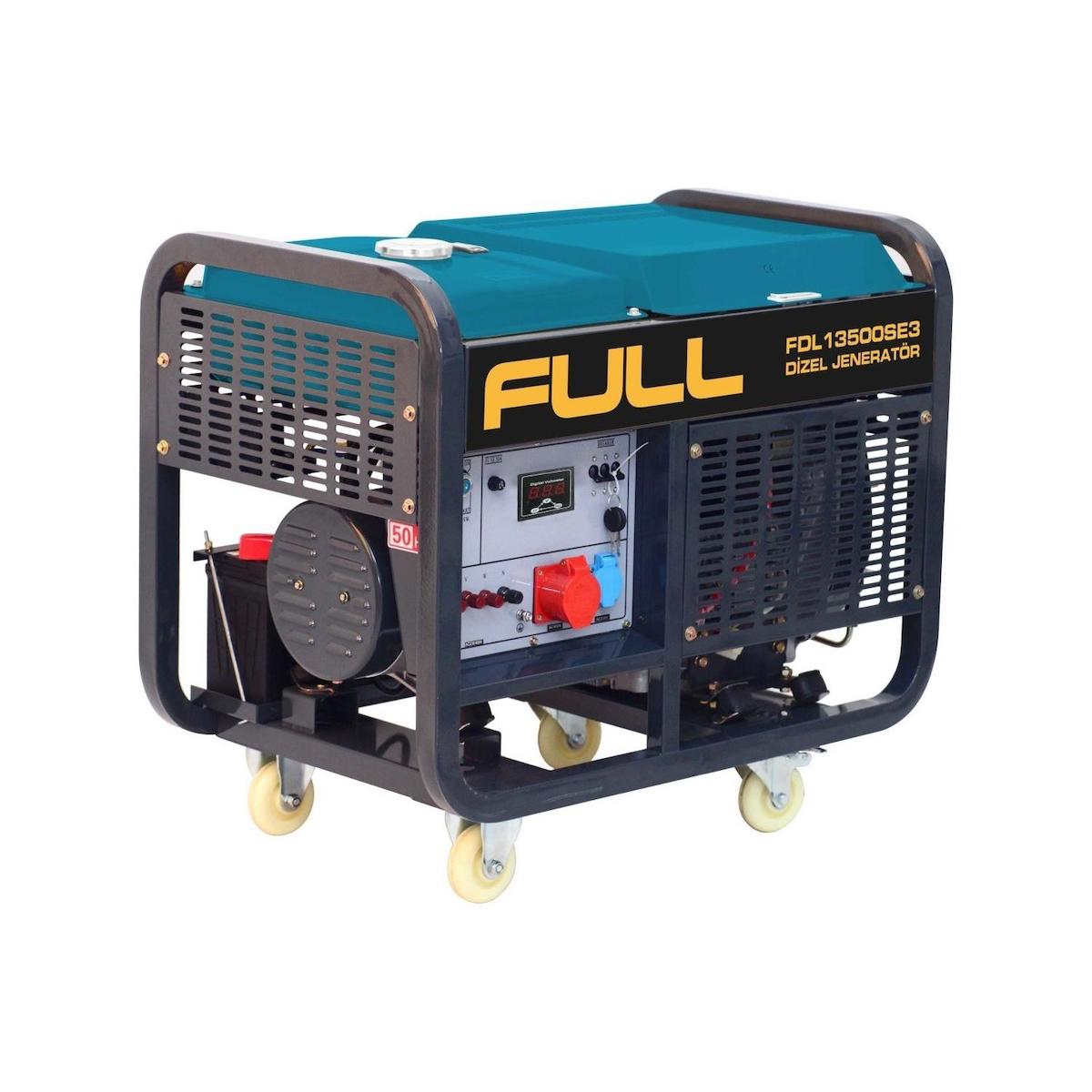 Full FDL 13500SE3 13.75 kVa Marşlı Dizel Jeneratör