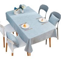 Generic İskandinav Tarzı Pamuk 130x180 cm Dikdörtgen Masa Örtüsü Mor