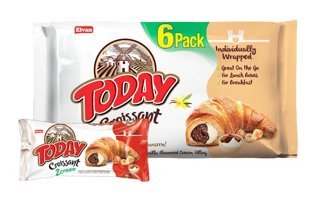Elvan Today Çikolatalı-Vanilyalı Kruvasan 6x40 gr