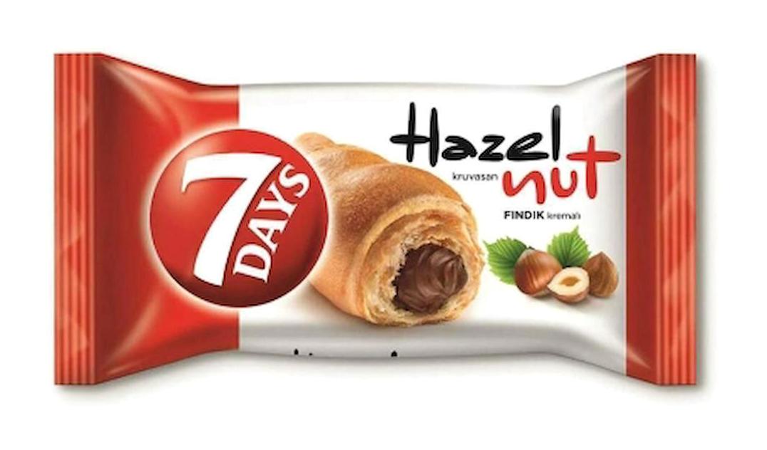 7Days Fındıklı Kruvasan 4x72 gr