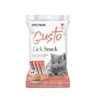 Spectrum Gusto Lick Snack Somon Çorba Yavru-Yetişkin Yaş Kedi Maması 4x15 gr