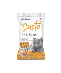 Spectrum Gusto Lick Snack Tavuk-Ton Balığı Jöle Yetişkin Yaş Kedi Maması 4x15 gr