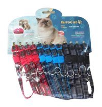 Eurocat Çok Renkli Gezdirme Göğüs Kedi Tasması