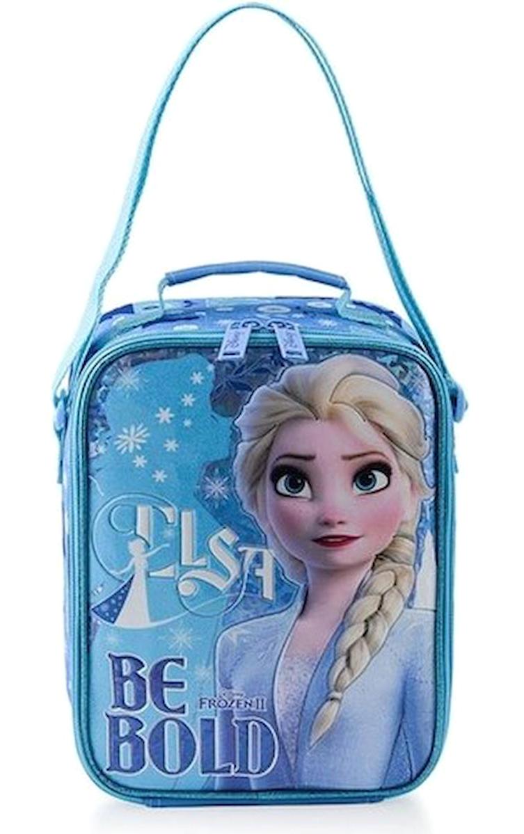 Mikro OTTO-48411 Prensesli Termoslu Elsa Mavi Beslenme Çantası