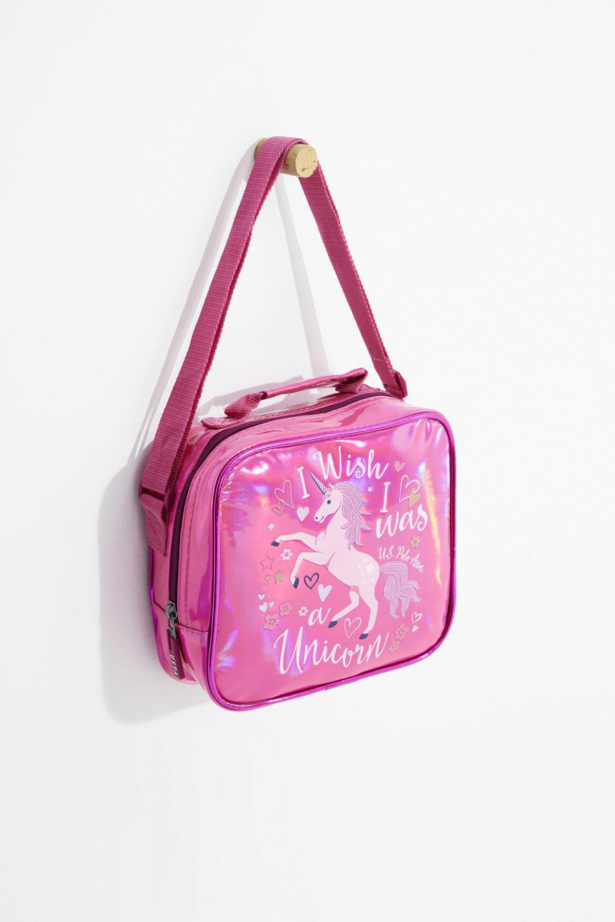 U.S. Polo Assn. PLBSÇ20232 Unicorn Termoslu Pembe Beslenme Çantası