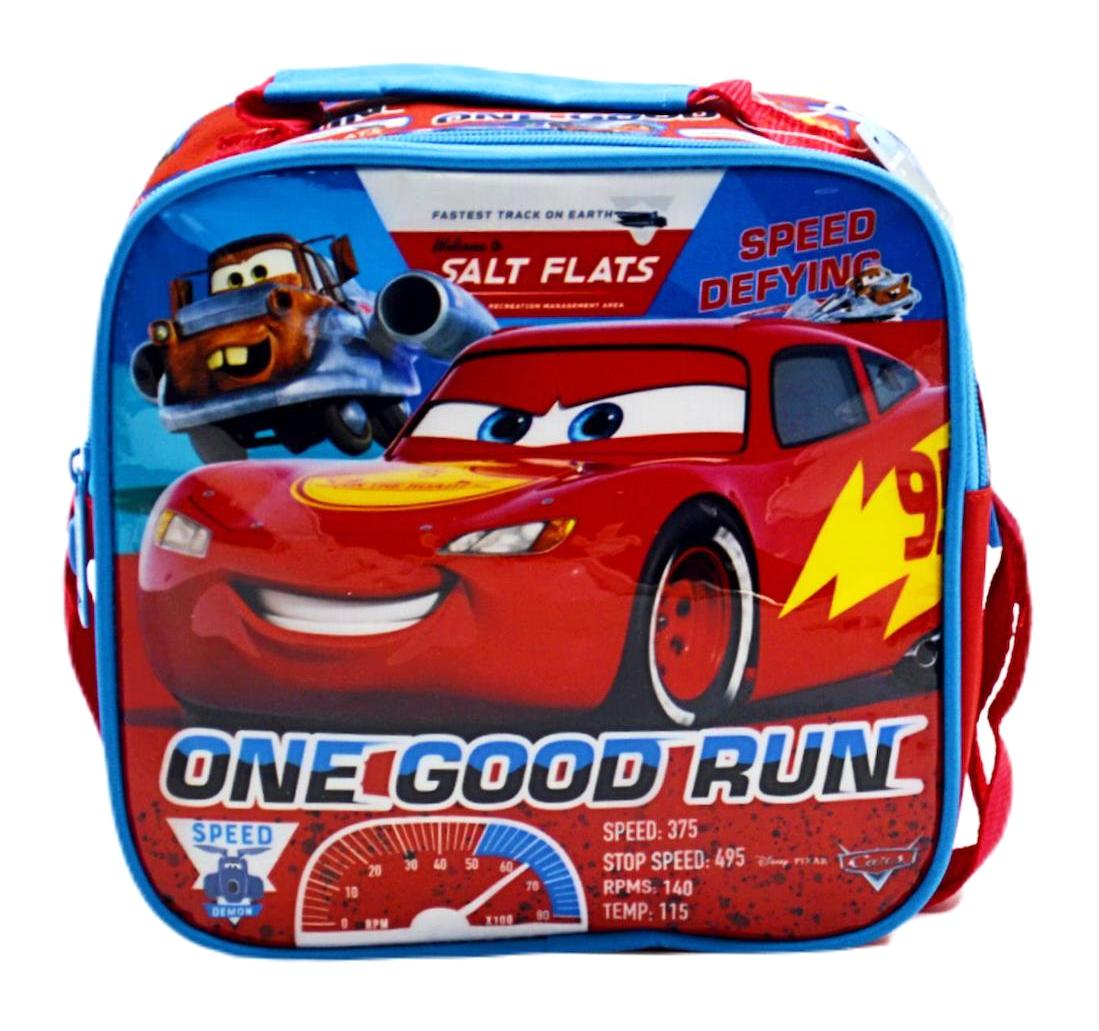 Otto 48249 Arabalı Termoslu Şimşek Mcqueen Mavi Beslenme Çantası