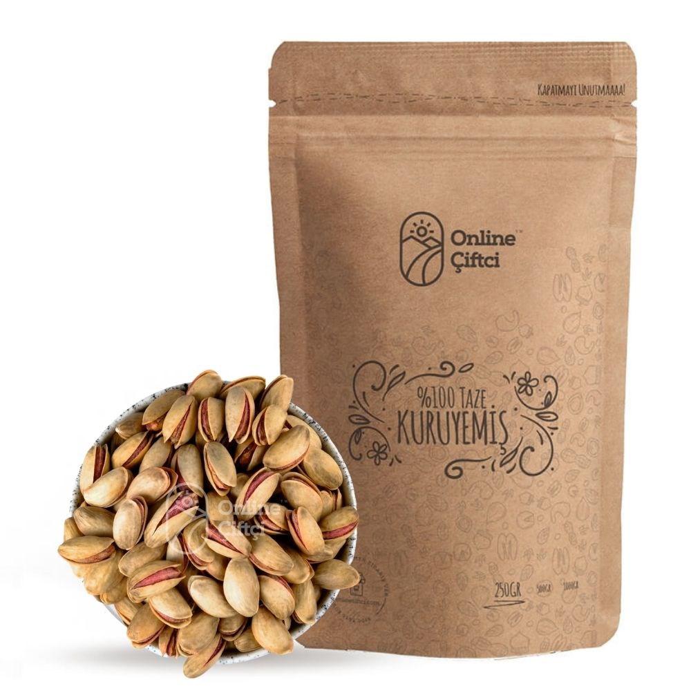 Online Çiftçi Ana Çıtlak Kabuklu Çiğ Tane Antep Fıstığı 250 gr