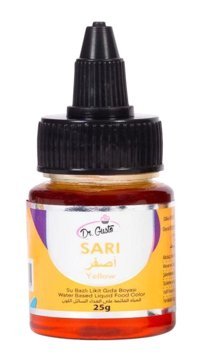 Dr. Gusto Sarı Su Bazlı Likit Gıda Boyası 25 gr