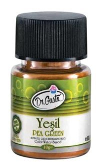 Dr. Gusto Yeşil Su Bazlı Toz Gıda Boyası 10 gr