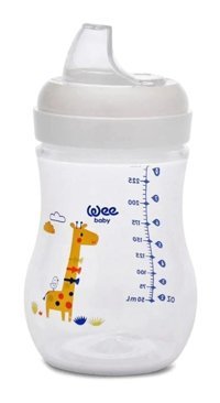 Wee Baby Natural Kulpsuz 6 Ay+ 250 ml Alıştırma Bardağı Beyaz