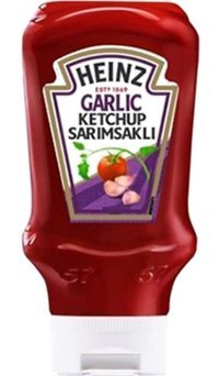 Heinz Sarımsaklı Acısız Ketçap 4x460 gr