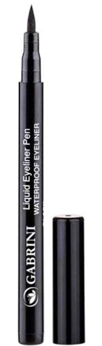 Gabriela Furlanetto No:01 Suya Dayanıklı Mat Pastel Siyah Likit Eyeliner