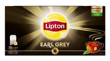 Lipton Earl Grey Bergamot Demlik Poşet Çay 25 Adet