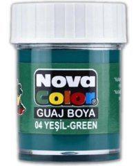 Nova Color04 Tüp Yeşil 25 ml Guaj Boya