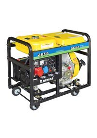 Aksa AAP 8000 DE-3 8.2 kVa Elektrikli/Marşlı Dizel Jeneratör