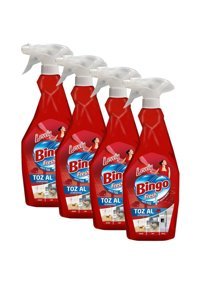 Bingo Fresh Sprey Mutfak ve Banyo Temizleyici 4x750 ml