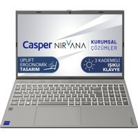 Casper Nirvana C650.1235-BV00P-G-F Dahili Intel Iris Xe Graphics Eligible Intel Core i5 1235U 16 GB Ram 500 GB SSD 15.6 inç Full HD Windows 11 Laptop