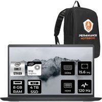 Dell Inspiron 3520 I35201013UP36 Dahili Intel Iris Xe Graphics Eligible Intel Core i7 1255U 8 GB Ram 4 TB SSD 15.6 inç Full HD FreeDos Laptop + PER4 Çanta