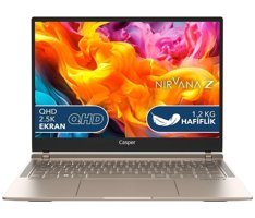 Casper Nirvana Z100.1335-BX00A-B-Q Dahili Intel Iris Xe Graphics Eligible Intel Core i5 1335U 16 GB Ram 2 TB SSD 15.6 inç Full HD Windows 11 Laptop