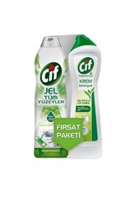 Cif Bahar Ferahlığı Jel-Krem Mutfak ve Banyo Temizleyici 1 lt