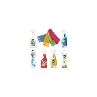 Cif Ultra Hijyen-Power&Shine-Leke Uzmanı-Krem-Jel Jel-Sıvı-Sprey Mutfak ve Banyo Temizleyici 6x750 ml