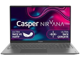 Casper Nirvana X600.5700-BU00A-G-F Dahili AMD Radeon RX Vega 8 AMD Ryzen 7 5700U 16 GB Ram 250 GB SSD 15.6 inç Full HD Windows 11 Laptop