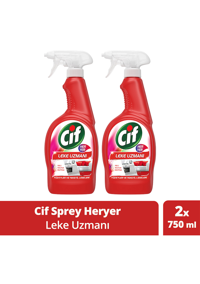 Cif Leke Uzmanı Sprey Mutfak ve Banyo Temizleyici1.5 lt