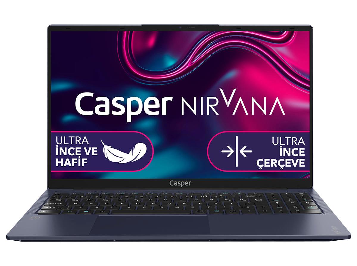 Casper Nirvana X600.1235-BF00P-M-F Dahili Intel Iris Xe Graphics Eligible Intel Core i5 1235U 16 GB Ram 1 TB SSD 15.6 inç Full HD Windows 11 Laptop