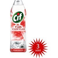 Cif Yasemin Ferahlığı Jel Mutfak ve Banyo Temizleyici 3x750 ml